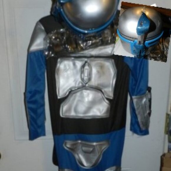 Star Wars Deluxe Jango Fett Boys Costume Set Large NEW/NWT! - Picture 1 of 15